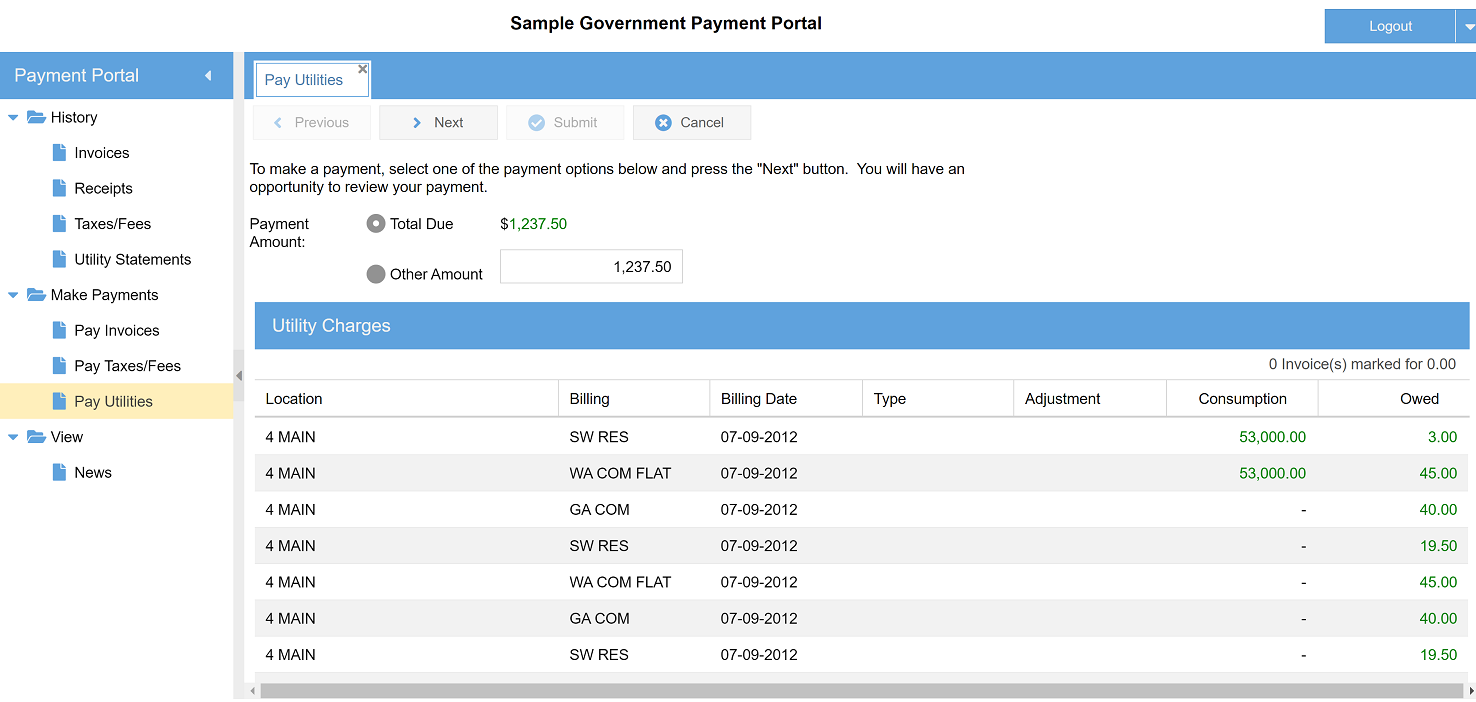 Cash Receipts - AccuFund