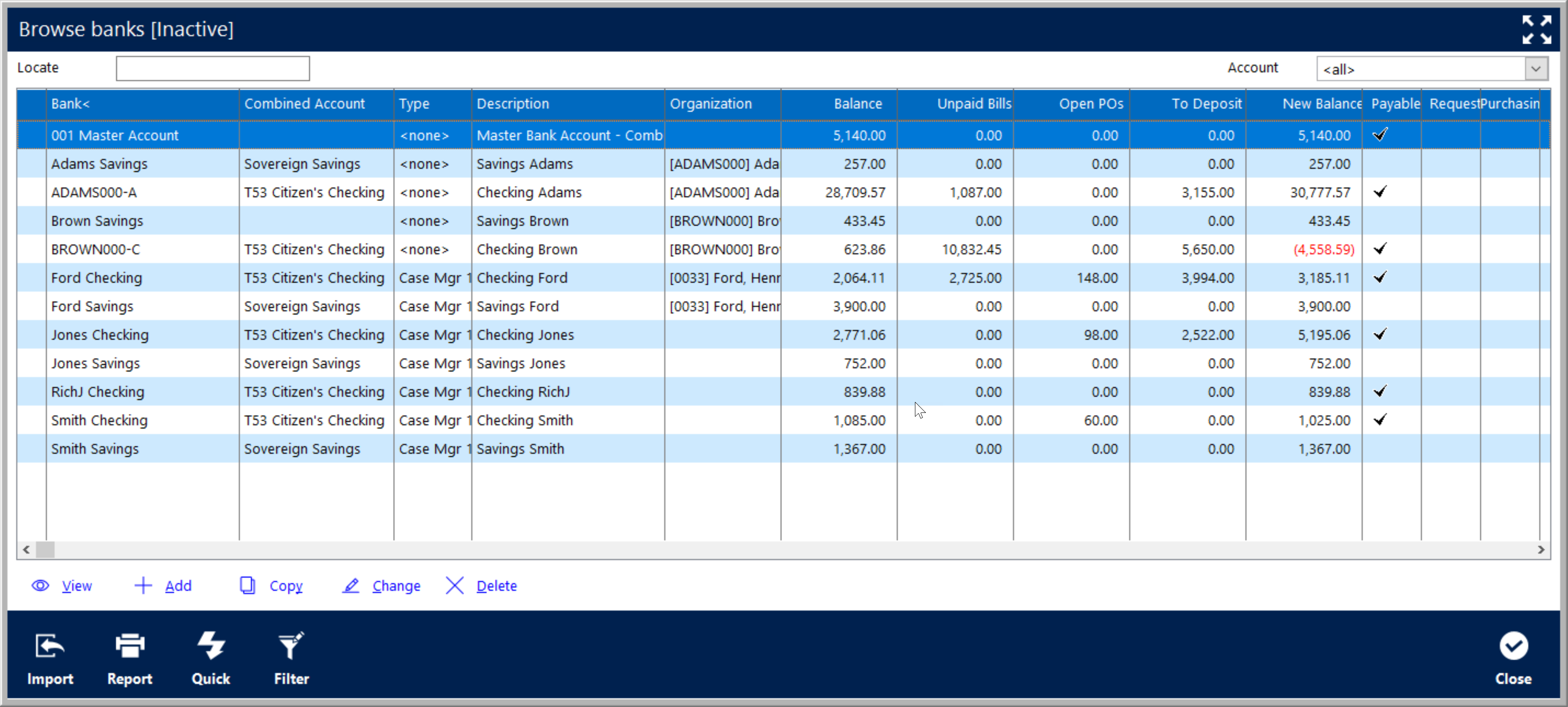 onsite representative payee system