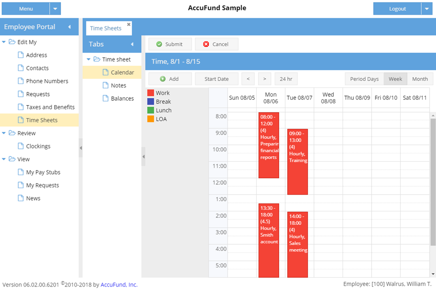 online HRMS portal