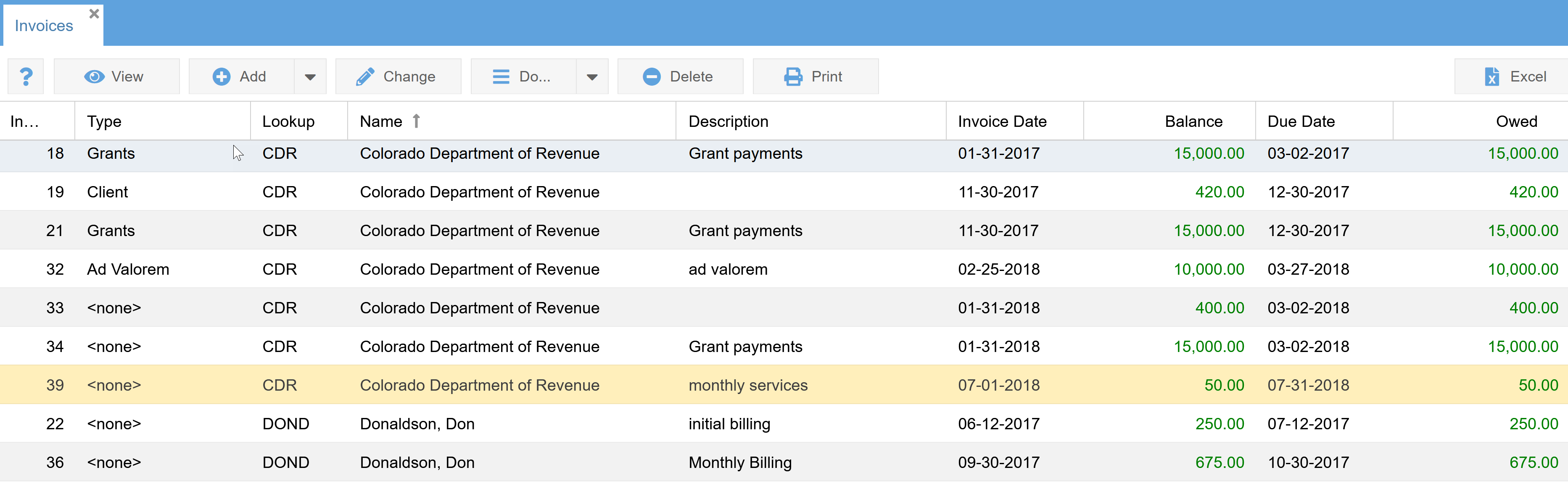 Online Accounts Receivable Billing for nonprofits and government